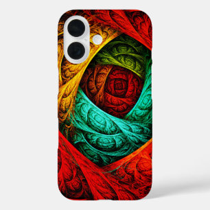 Coques iPhone 16 Artiste coloré moderne Art Abstrait Motif #09