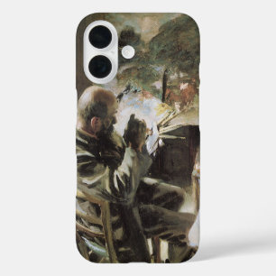 Coques iPhone 16 Artiste dans son studio par John Singer Sargent