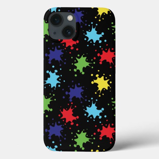 Coques Case-Mate iPhone Artiste palettes peinture éclaboussure (Verso)