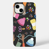 Coques Case-Mate iPhone Artistes Crochet et Knit (Verso)