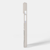 Coques Case-Mate iPhone Artistic aesthetic stripes minimal Monogram (Verso / Gauche)