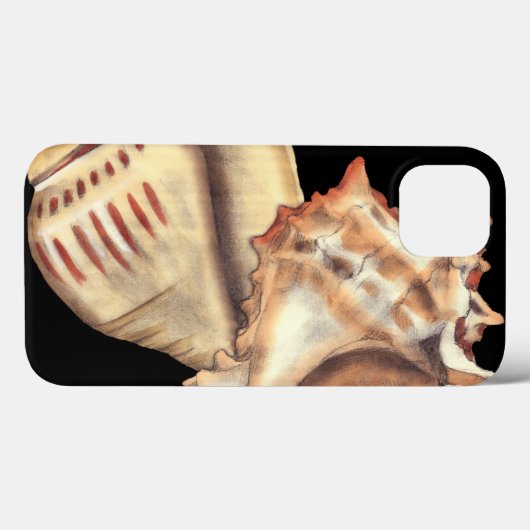 Coques Case-Mate iPhone Artistic Conch Shells (Verso (horizontal))
