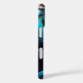 Coques Case-Mate iPhone Arts magnétiques : Nebula florale (Verso / Droite)