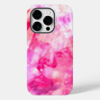 Artsy Abstrait Été Neon rose pourpre teint Tie Dye