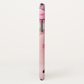 Coques Case-Mate iPhone Artsy mignonne fille rose Turquoise fille aquarell (Dos/Droite)