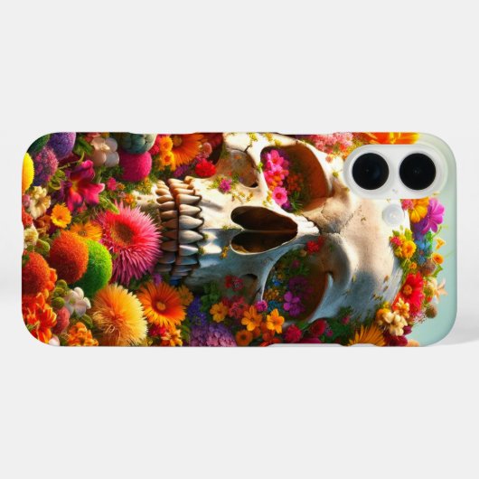 Coques Case-Mate iPhone Artsy Skull (Verso (horizontal))
