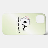 Coques Case-Mate iPhone As au-dessus du reste vert (Verso (horizontal))