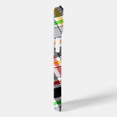 Coques Case-Mate iPhone Ash Gray Black Multicolour Flannel Plaid Tartan (Verso / Droite)