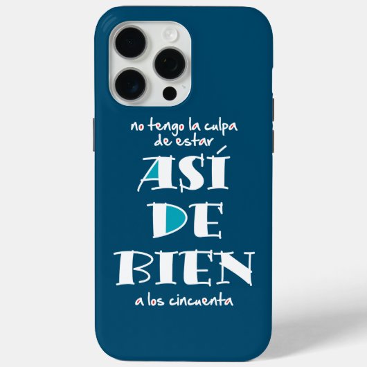 Coques Case-Mate iPhone Así de bien a los 50 (Verso)