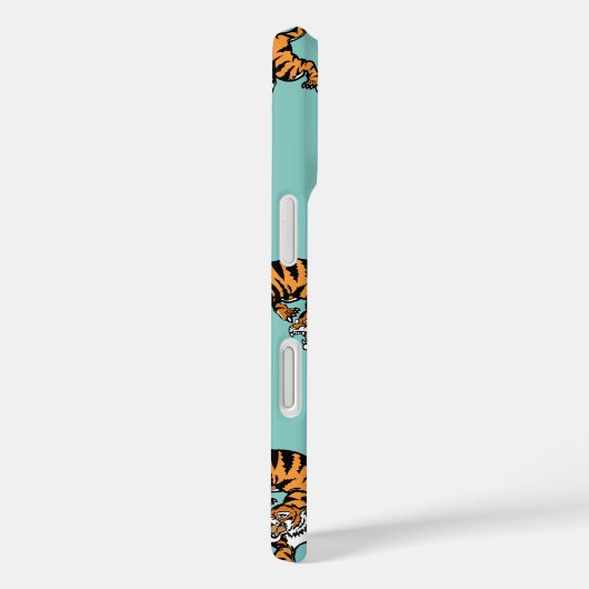 Coques Case-Mate iPhone Asia Tiger Pattern (Verso / Droite)