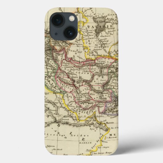 Coques Case-Mate iPhone Asiatic Turkey, Persia, Afghanistan (Verso)