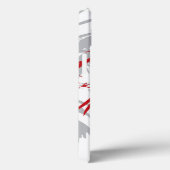 Coques Case-Mate iPhone Asiatique Oriental Chinois Rouge Bambou Feuille Co (Verso / Droite)