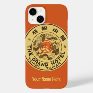 Coque Pour iPhone 14 Asie Vintage voyage, Grand Hôtel, Taipei, Taïwan