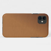 Coques Case-Mate iPhone Aspect cuivre brossé 2 (Dos (Horizontal))
