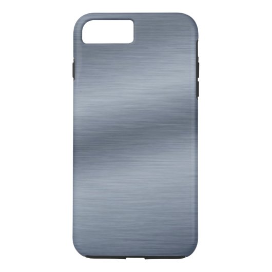 Coques Case-Mate iPhone Aspect en acier inoxydable brossé (Dos)