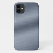 Coques Case-Mate iPhone Aspect en acier inoxydable brossé (Dos)