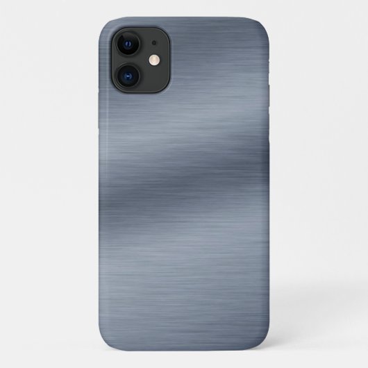 Coques Case-Mate iPhone Aspect en acier inoxydable brossé (Dos)