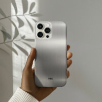 Aspect en acier inoxydable texturé métallique