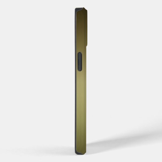 Coques Case-Mate iPhone Aspect en laiton brossé (Verso / Droite)