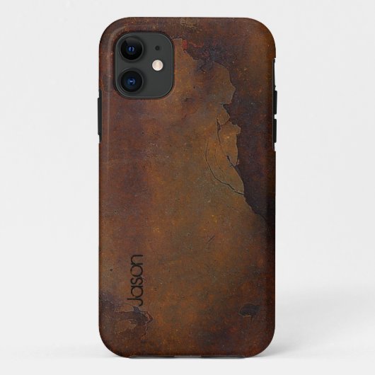 Coques Case-Mate iPhone Aspect fissuré et rusté (Dos)
