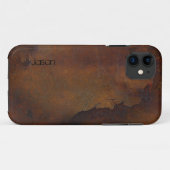 Coques Case-Mate iPhone Aspect fissuré et rusté (Dos (Horizontal))
