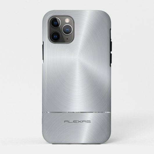 Coques Case-Mate iPhone Aspect métallique brillant (Dos)