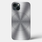 Coques Case-Mate iPhone Aspect métallique cool (Verso)