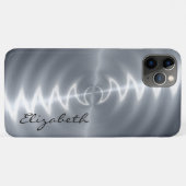 Coques Case-Mate iPhone Aspect métallique en acier inoxydable (Dos (Horizontal))