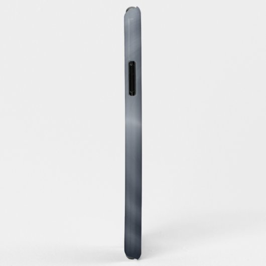 Coques Case-Mate iPhone Aspect métallique en acier inoxydable (Dos/Droite)