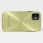 Coques Case-Mate iPhone Aspect métallique en acier inoxydable Cool (Dos (Horizontal))