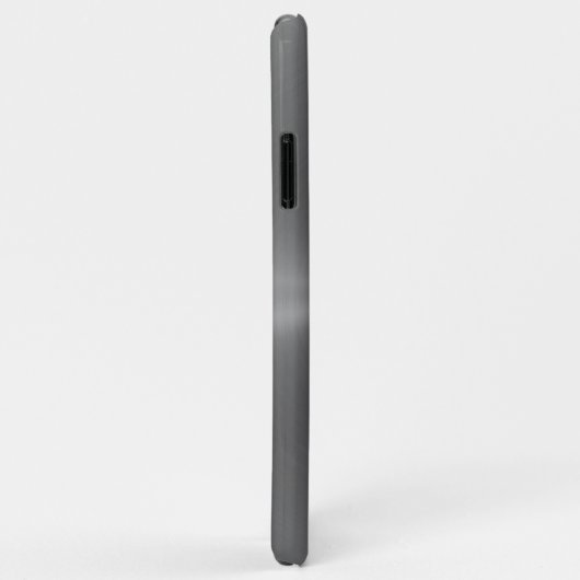 Coques Case-Mate iPhone Aspect métallique en acier inoxydable métallique (Dos/Droite)