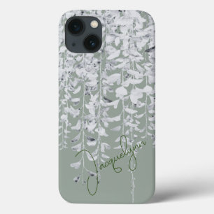 Case-Mate iPhone Case Assez Doux Argent Suspendu Wisteria