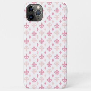 Etui iPhone Case-Mate Assez Pink Fleur de Lis Pattern