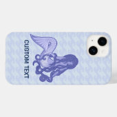 Coques Case-Mate iPhone Assis Mermaid bleu (Verso (horizontal))
