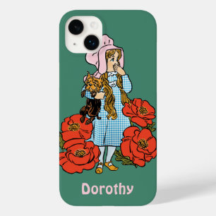 Coques Pour iPhone Assistant vintage de Oz, Dorothy, Fleurs de Pavot 