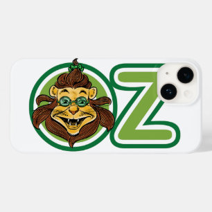 Coque Pour iPhone 14 Assistant vintage d'Oz, Lion dans la Lettre O