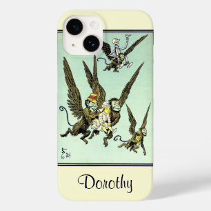 Coques Pour iPhone Assistant vintage d'Oz, singes volants avec Doroth