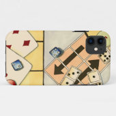 Coques Case-Mate iPhone Assortiment brouillé des jeux de hasard (Dos (Horizontal))