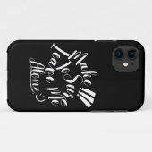 Coques Case-Mate iPhone Assurez-vous de me laisser un seul texte blanc (Dos (Horizontal))