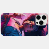 Coques Case-Mate iPhone Astéroïdes et Crème Glacée (Verso (horizontal))