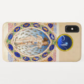 COQUES Case-Mate iPhone ASTROLOGIE ANCIENNE, SIGNES DU ZODIAQUE MONOGRAMME (Dos (Horizontal))