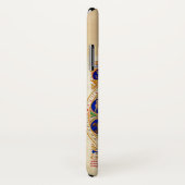 COQUES Case-Mate iPhone ASTROLOGIE ANTIQUE, SIGNES ZODIAQUES MONOGRAMME BL (Dos/Droite)