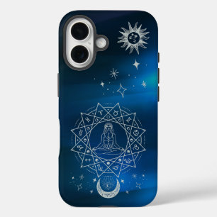 Coques iPhone 16 Astrologie Céleste Méditation Mystique Zodiaque