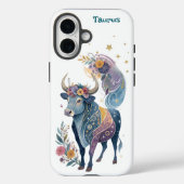 Coques Case-Mate iPhone Astrologie Infused Taurus Zodiac AI conçu iPhone (Verso)