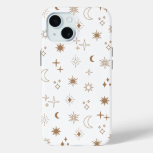 Coque Pour iPhone 15 Astrologie Star Motif