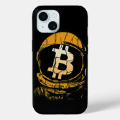 Coques Case-Mate iPhone Astronaut Bitcoin-Crypto (Verso)