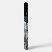 Coques Case-Mate iPhone Astronaut flottant dans l'espace avec la Terre vis (Verso / Gauche)