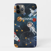 Coques Case-Mate iPhone Astronaut personnalisé dans l'espace (Dos)