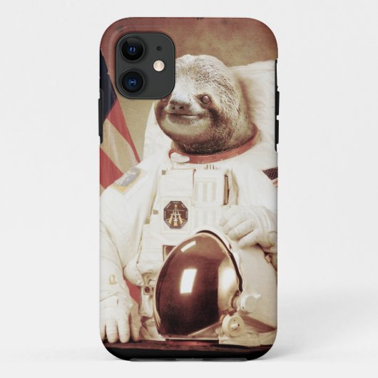 Coques Case-Mate iPhone Astronaut Sloth (Dos)