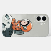 COQUES Case-Mate iPhone ASTRONAUT SUR MOON ROCK (Verso (horizontal))